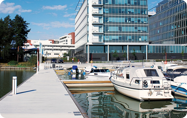 Concrete Walkway Dock